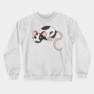 A little Mousie - Black Spotted (Dominant Spot) Crewneck Sweatshirt